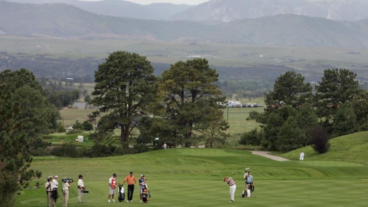 Opened in 1981, Castle Pines is laid out 6,000 feet above sea level